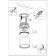 Lamp 1x12W GX53 8.2x8.2x6 cm, white/chrome
