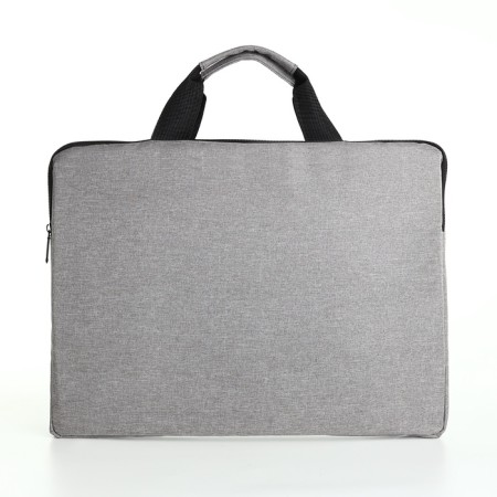 Laptop bag, gray color-4