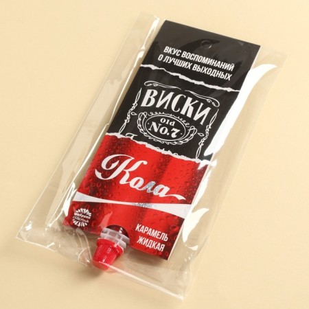 Caramel liquid for soda "whiskey cola", 22 g. (18+)-4