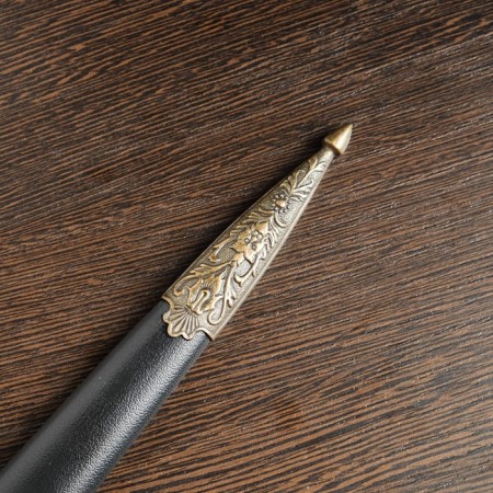 Kortik on the scabbard, lion's head, 35 cm-4
