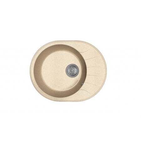 Dr.gans Smart “Viola-580” kitchen washing is 580x460 mm, h = 197 mm, terra color