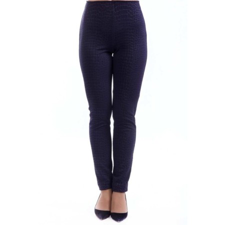 Female trousers, size 42, blue color-1