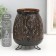 Summary metal, glass for 1 candle "Arab night" d = 6.5 cm brown-medal 13.5x17 cm