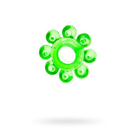 Erective ring on the penis Toyfa, TPE, Green