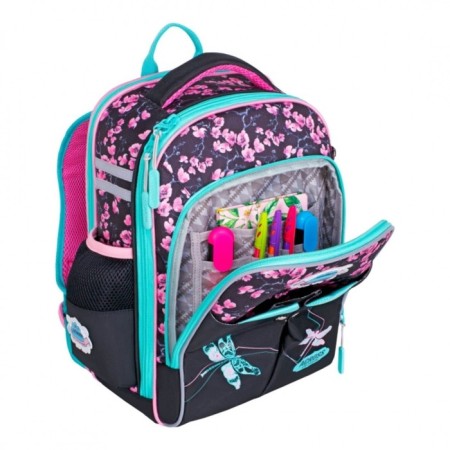 Frame backpack 35 x 26 x 18 cm, Across ACS5, blue/turquoise ACS5-2-3