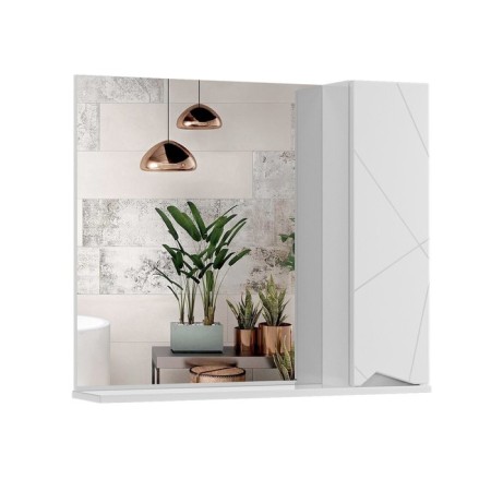 Cabinet-mirror suspension Sanstar "Cascade 60" White