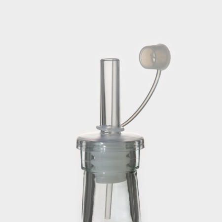 Glass bottle for sauces and oils of the olive tree, 200 ml, 5 × 20 cm-2