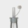 Glass bottle for sauces and oils of the olive tree, 200 ml, 5 × 20 cm