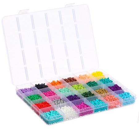 Set for creativity "Create your decoration", beads, 24 types-3