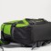 Tourist backpack on lightning, 22/27 l, 3 external pockets, with extension, green color