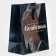 Gift Package Laminated, Packaging, "Gentleman", Rainbow Hologography, MS 18 x 23 x 10 cm