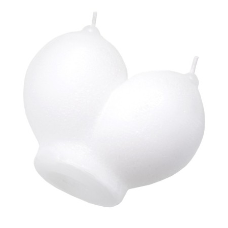 Candle Pecado BDSM "Tits", white color, 150 g