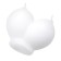 Candle Pecado BDSM "Tits", white color, 150 g