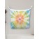 Organizer in a bathtub on suction cups "Multi -colored circles", for storing toys and trifles, size 33x39 cm