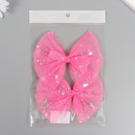 Decor for creativity "Bant from Thatina" Pink, 9 cm (set 2 pcs)-2
