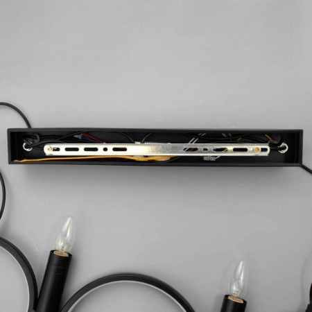 Bayerlux 1603/5BK LED 45W 4000K+2x40W E14 Black 80x30 cm-5