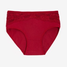 Cowards women's slips, red color, size 52-54