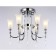 Crowning chandelier with crystal Ambrella Light, Traditional, TR3243, 6HE14, color chromium