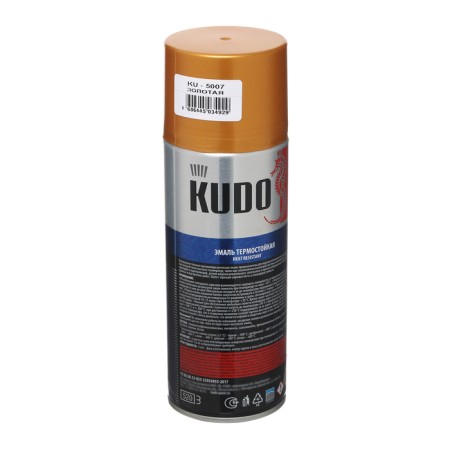 Enamel Kudo thermal-resistant gold, 520 ml KU-5007-1