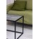 Table Journal Loft with chipboard, 941x488x488, Black Muar/Metropolitan Gray