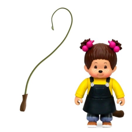 Figure Monchichi "Hannah", with an accessory
