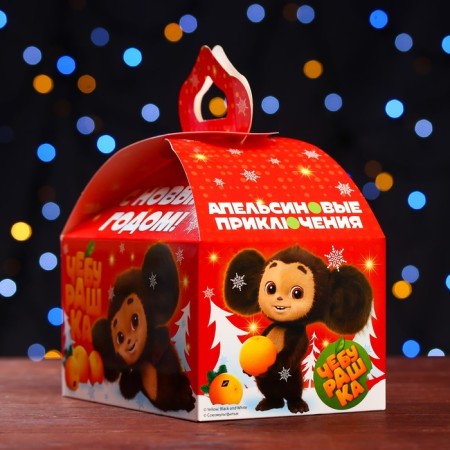 Gift box "Cheburashka", chest, 18.5 x 12.5 x 16.5 cm-3