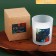 New Year's candle in a glass "Hello Winter", aroma spruce cones, 7 x 7 x 8.5 cm.