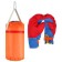 Set of Boxing children: gloves, pear, d = 20, h = 35cm, color mix