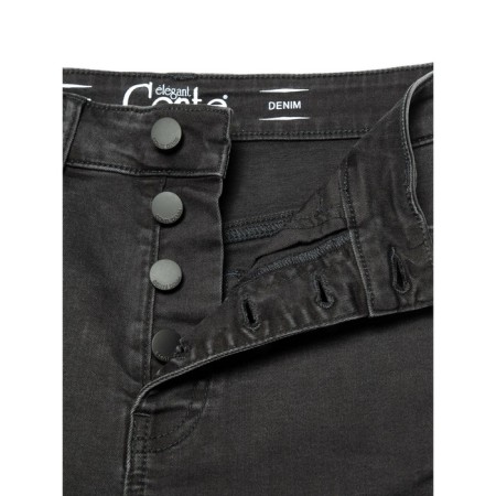 Women's jeans modeling Conte Elegant Skinny, size XL, color Washed Black-7