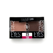 TF Eyes, 2-flowers, tone 23 golden beige and sipia