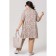 Women's tunic, size 68, beige color