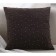 Pillowcase "Pearls", size 45x45 cm, coffee color
