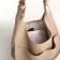Women's bag on magnet Textura, average size, beige color