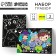 Engraving "fun" with a color effect, set 2 pcs, stack