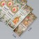 Stick Paper "New Year's fairy tale" 3x9 cm sheet 10x10 cm