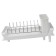 Smart Solutions ATLE, sliding small, small, white color