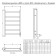 Electric towel "Dvin" J Plaza Neo, 800x500 mm, Dimmer, White