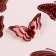 Set for decorating "Butterflies", 12 pieces, color pink gold