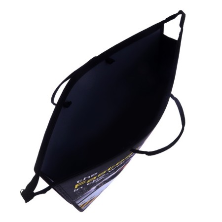 Folder A3, 460 x 345 mm, 50 mm, with handles, plastic, zipper from above, Hatber "speed" amn_32100-4