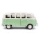 MASTO DIE-CAST Volkswagen Van Samba, opening doors, 1:25, green color