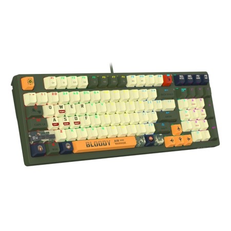 A4Tech Bloody S98 Aviator Keyboard Mechanical Green USB For Gamer Led (S98 Aviator)-8