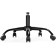 Computer chair almer plastic/velor, black/gray 57x60x84 cm