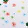 Interior sticker with a luminous layer "Happy New Year", 21 x 29.7 cm, New Year