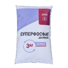 Fertilizer mineral superphosphate double nitrogen -containing, 3 kg