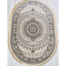 Ovalnaya carpet Rubin 20058a, size 150x230 cm