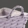 Playfish basket, 21 x 21 x 12/16x16 cm, purple, willow