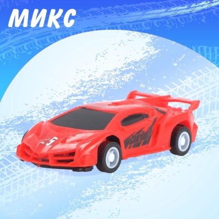 Machine "Race", set 6 pcs., Inertia-10
