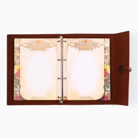 The genealogy book "Our Rod", 65 sheets, Bordeaux, 35 x 23.5 cm-17