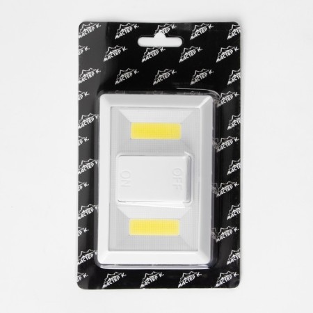 Light Light "Master K", 220 LM, COB, 4 AAA, Magnet, adhesive base, 11.2 x 7.5 x 3 cm-8