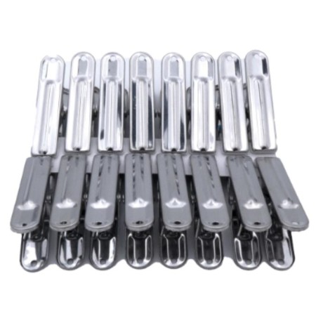 A set of linen clothespins L’Inusable, stainless steel, 16 pcs-2